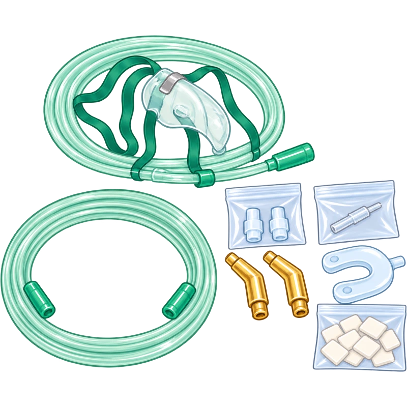 研究用水素吸入器の専用付属品セット