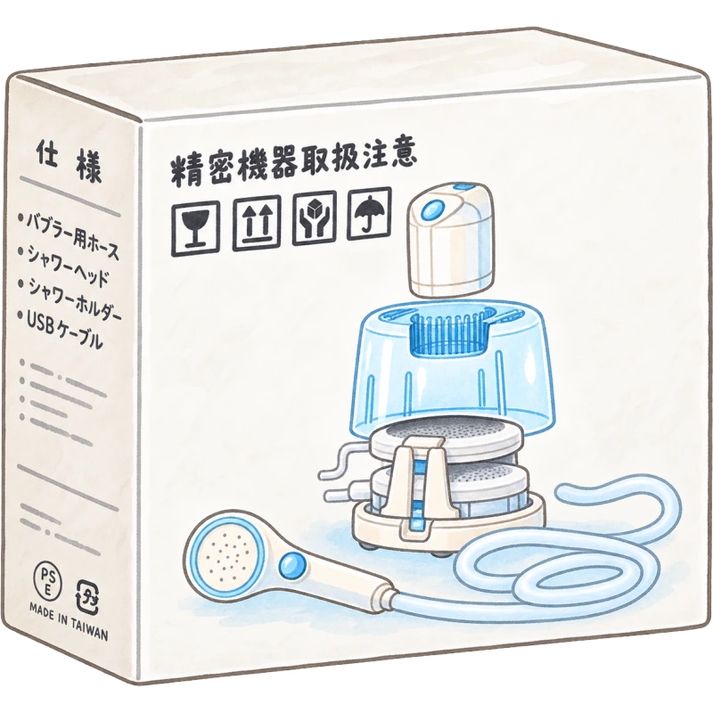 Lita水素シャワーセット