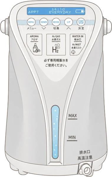 水素吸入器（研究用）