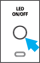 LEDの操作ボタン 医療機関用水素ガス生成器のLED操作ボタン