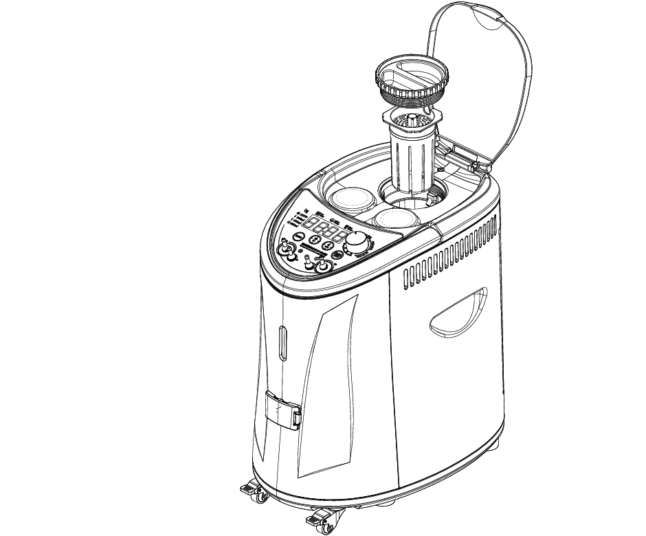 浄水フィルターの設置 医療機関用水素吸入器の浄水フィルターを設置